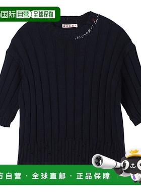 日本直邮MARNI 圆领短袖针织 KIDS 女款 m01341 m00ud 0m803