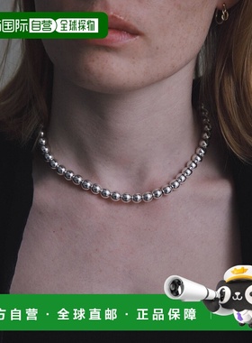 1h可退 日本直邮decor 女士 天然石 8mm赤铁矿短项链 URA42PD106