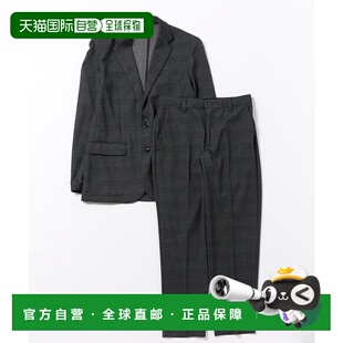 男装 HOMME 弹力抗皱 两件套西装 1h可退 上下套装 日本直邮TETE