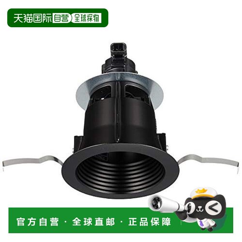 【日本直邮】松下照明用具接线筒灯LEDDL40-60Wφ100机体黑色灯泡