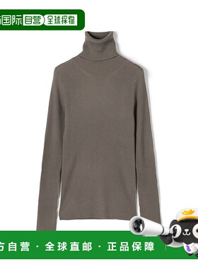 1h可退 日本直邮GALERIE VIE 女装 意大利羊毛 修身长袖高领毛衣