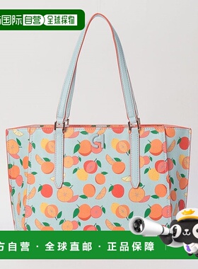 日本直邮Cole Haan GO TO SMALL TOTE 橙色印花 [CO1659AW011393]