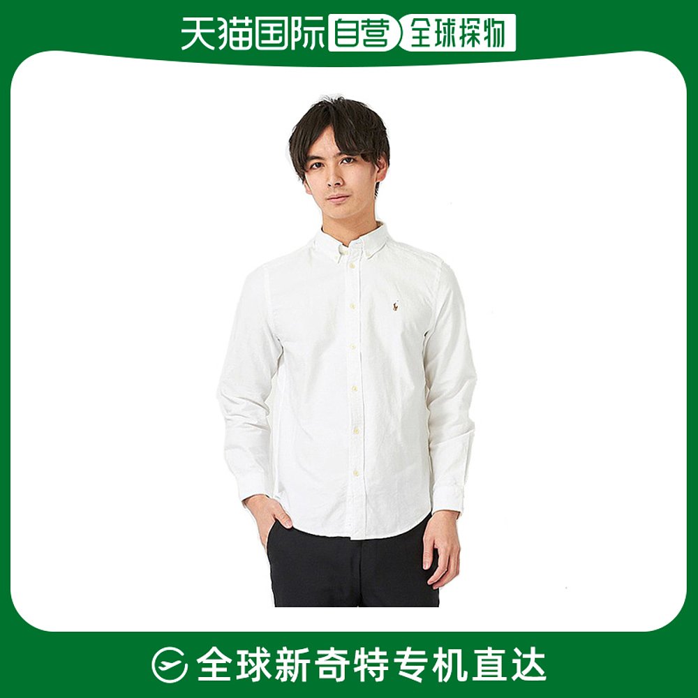 【日本直邮】Polo Ralph Lauren拉夫劳伦 长袖衬衫学生青少年纯棉