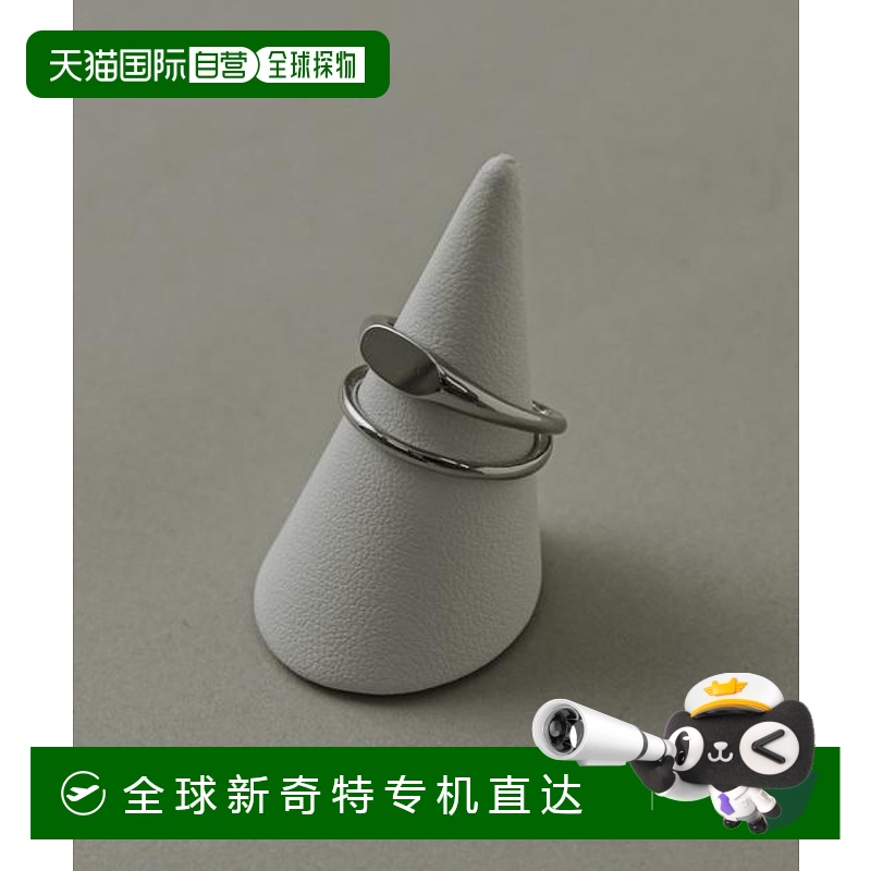 日本直邮SMELLY 双线戒指独特合金