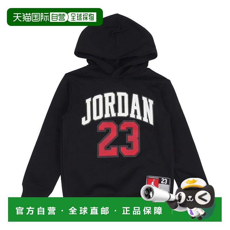 日本直邮JORDAN-乔丹（儿童）初级羊毛套管连帽衫85C479-023 套头