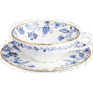 【日本直邮】Noritake则武 茶杯＆茶碟 180cc 骨瓷 T58043A/4562