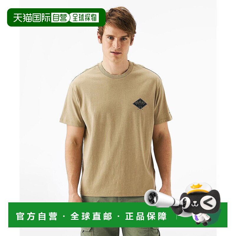 日本直邮TOMMY HILFIGER 宽松大学风印花T恤 [TO3203EM012582]