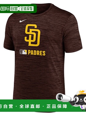 日本直邮MLB-MLB（男士）棒球穿着速度短袖T恤T恤San Diego Padre