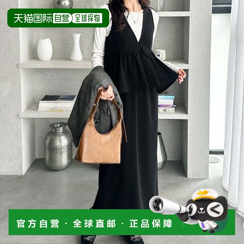 日本直邮geera 女士 连衣裙套装背带裙