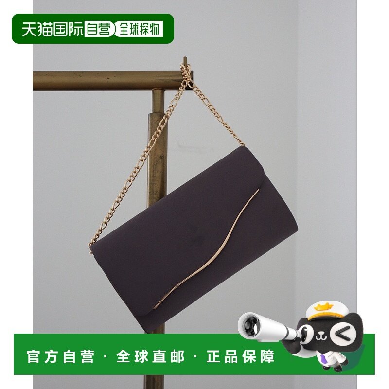 1h可退 日本直邮Dorry Doll 女装 波纹金属装饰缎面三用晚宴包 25