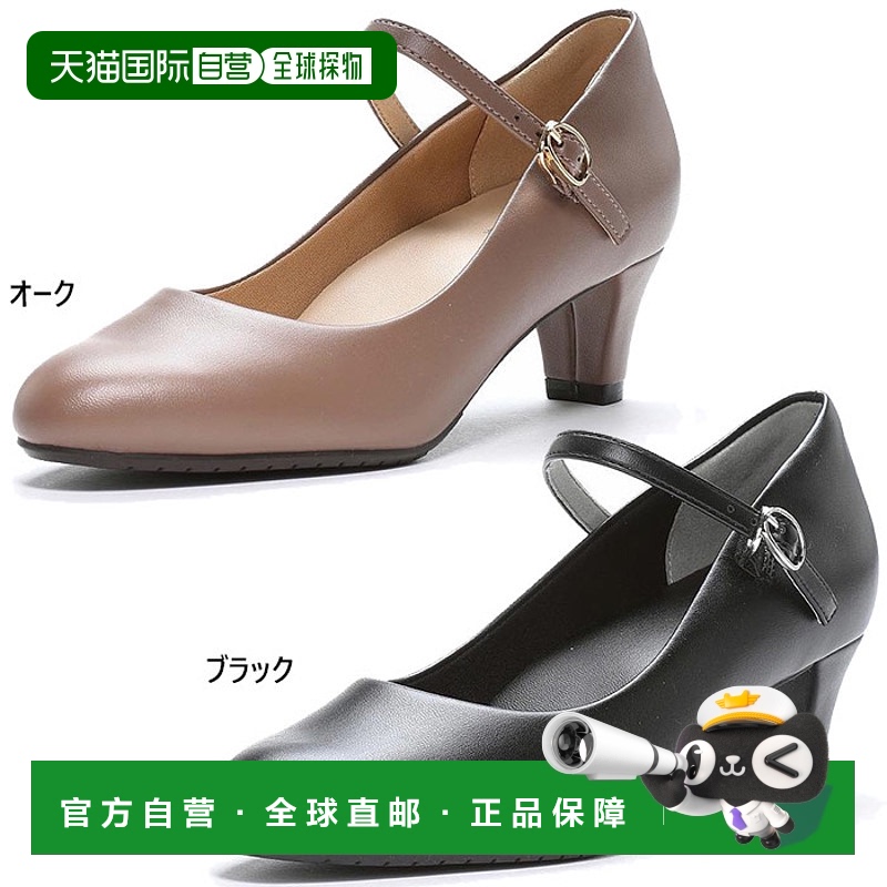 日本直邮3E 宽度 Moonstar 女士 SUGATA MS SGT510口鞋安静轻便 M