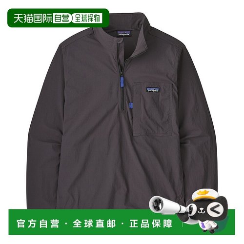 日潮跑腿Patagonia巴塔哥尼亚 男款户外防风半拉链外套 INBK M 20