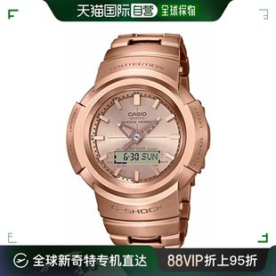 日本直邮 卡西欧g shock男士 4AJF 六局电波光能手表AWM 500GD