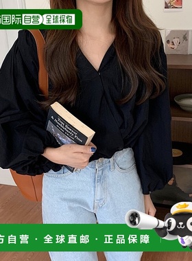 1h可退 日本直邮Girly Doll 女士弹力袖设计感长袖衬衫 GSZ21S031