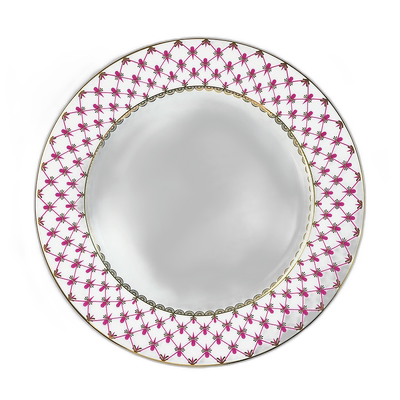 日本直邮Imperial Porcelain（帝国瓷器）钴蓝网纹 盘子 21.5cm