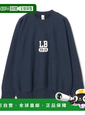 1h可退 日本直邮LOOPWHEELER 男士100年起毛圆领卫衣 38130224593