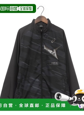 日本直邮ASICS 男士防风夹克-2031E720（黑色）