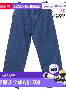 日本直邮GRAMICCI 男士直筒牛仔裤 [G6SM-P086 SS26]浅蓝色水洗轻