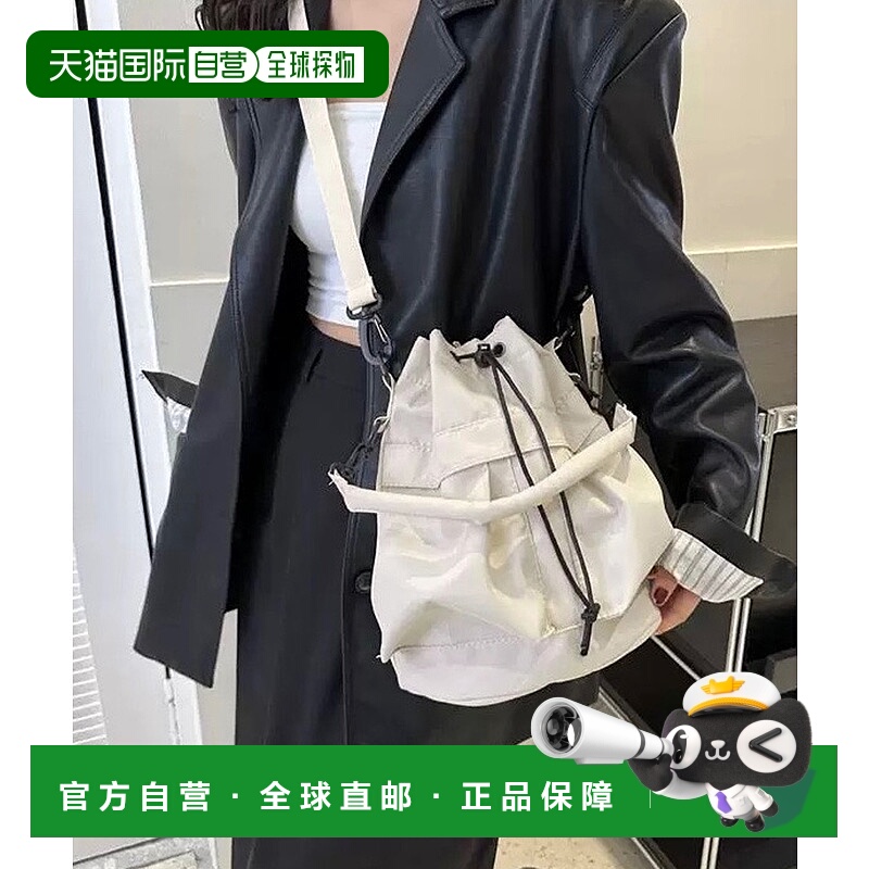 1h可退 日本直邮shopnikoniko 女装 2WAY 尼龙 抽绳 携带方便 巾