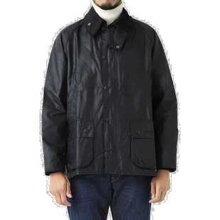 日本直邮Barbour 男士蜡棉夹克 插肩袖（mwx0018sg91 鼠尾草绿）