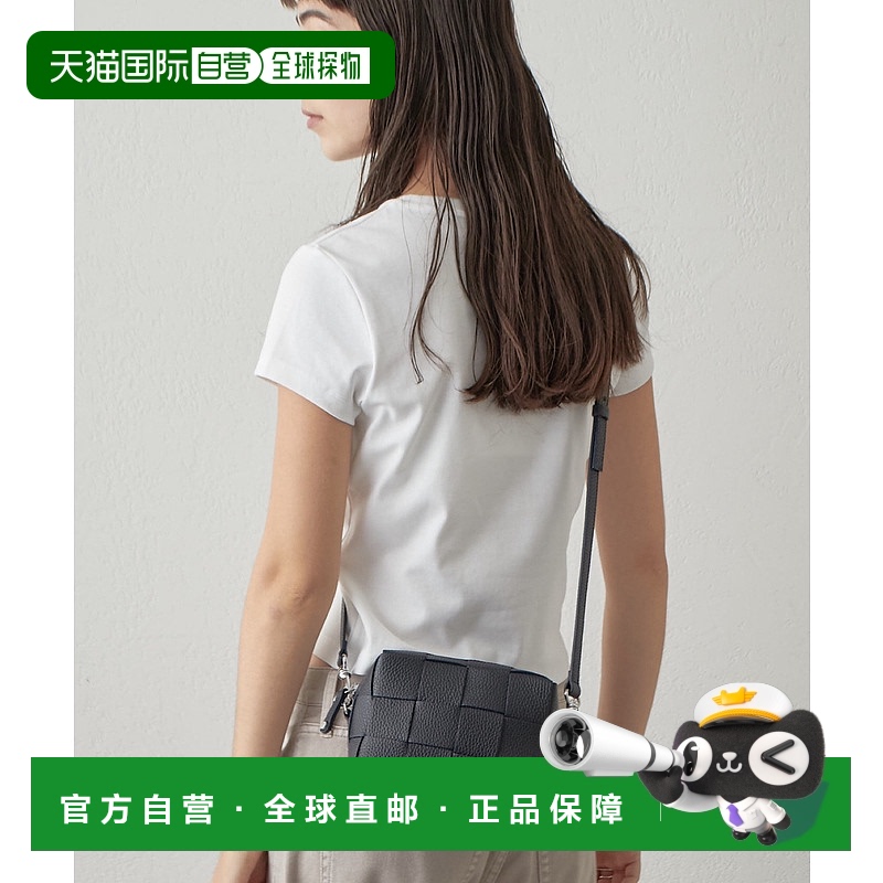 日潮跑腿IACUCCI Berta XXS CERVO 方格斜挎包 navy FREE IAC1051