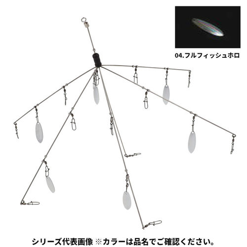 日本直邮Raid Japan Lure Muscle Wire 04. 全鱼全息