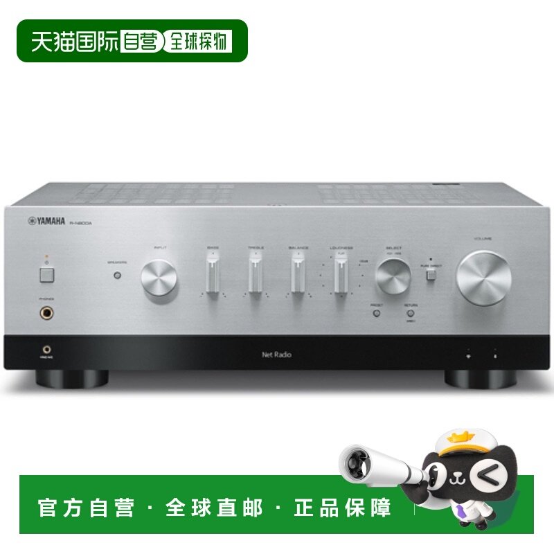 日本直邮 雅马哈 R-N800A(S)（银色）网络接收器 RN8