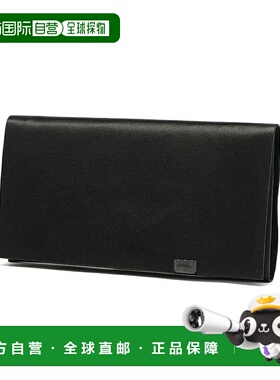 日本直邮Shosa长款钱包薄款手绘长款三折折叠零钱包金鱼海月真皮s