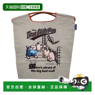 M码 1h可退 三只小猪刺绣设计环保袋 女士 日本直邮Ball&Chain
