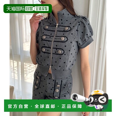 日本直邮OLIVE des OLIVE 女士 Napoleon风双拉链卫衣外套 106206