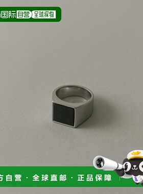 1h可退 日本直邮官方授权 SMELLY 不锈钢方形印章戒指