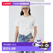 SUVIN MO1164EW035172 GIZA TEE 日本直邮MOUSSY T恤 短袖 炭