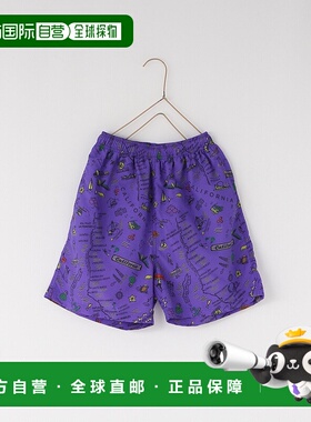 1h可退 日本直邮LOWRYS FARM 儿童复古图案短裤 324544新款