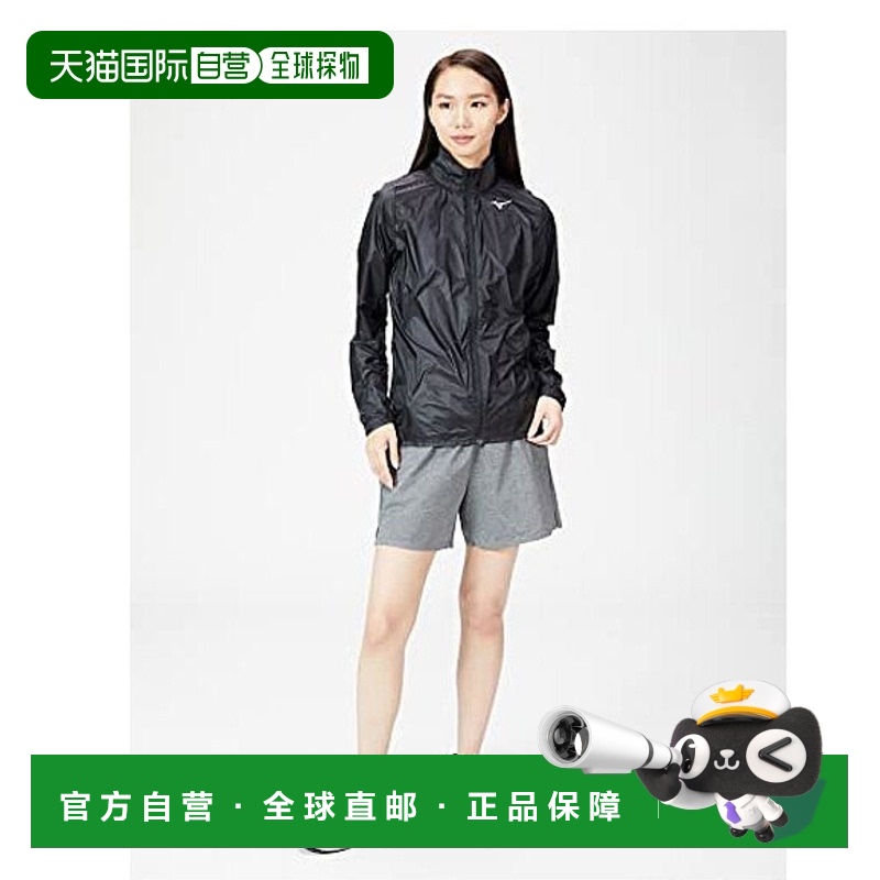 【日本直邮】Mizuno美津浓 田径跑步夹克衫J2ME1200 女式 黑色 M