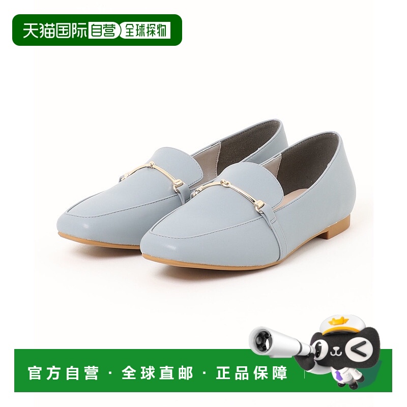 1h可退 日本直邮ORiental TRaffic 女士方头金属装饰乐福鞋 12057