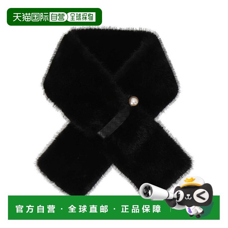 1h可退 日本直邮Jill Stuart 男女同款 仿毛皮插扣围巾 大珍珠装