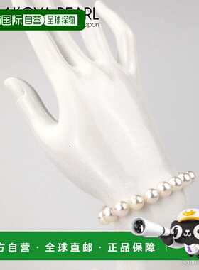 日本直邮Akoya珍珠 女士手链时尚简约优雅设计圆润8.0-9.0mm