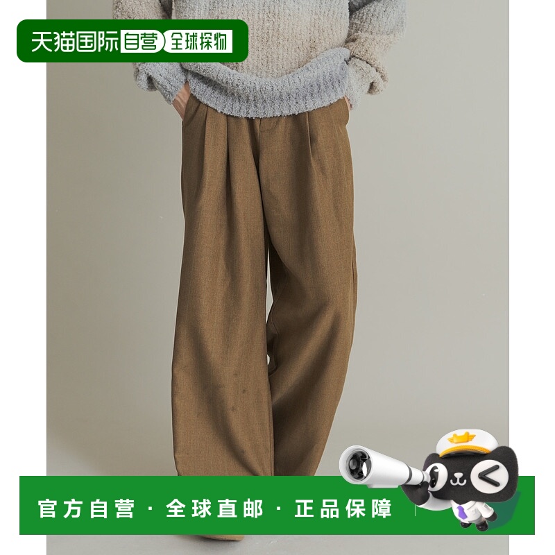 1h可退 日本直邮SENSE OF PLACE 男装 条纹阔腿裤 AAA714A112