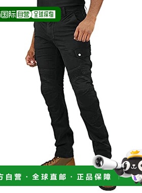 【日本直邮】KOMINE摩托车修身型长裤春夏秋款黑色2XL PK-744 122