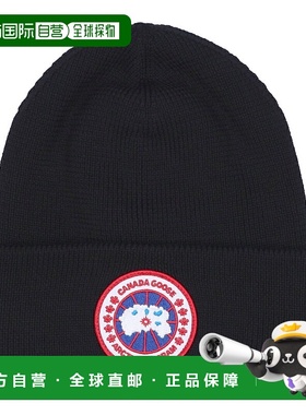 日本直邮CANADA GOOSE 帽子 针织帽 针织帽 6936M 61 黑色