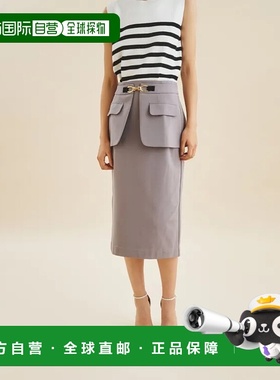 1h可退 日本直邮GRACE CONTINENTA优雅紧身裙 附带皮带 高级感十