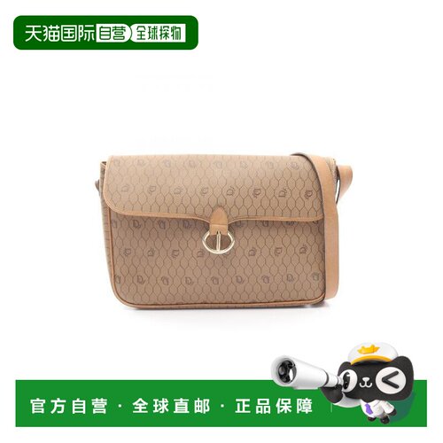 日本直邮中古Dior迪奥女包B级9新shoulder肩包涂层/防水帆布斜挎