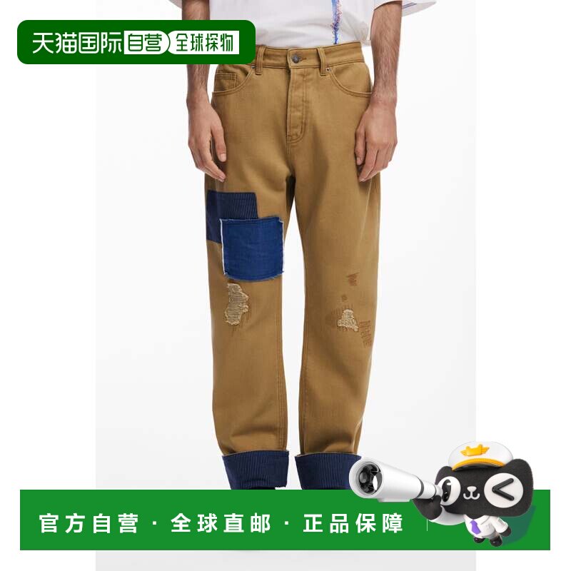 日本直邮Desigual DREW 长裤牛仔裤直筒裤 [DE819EM026429]图片