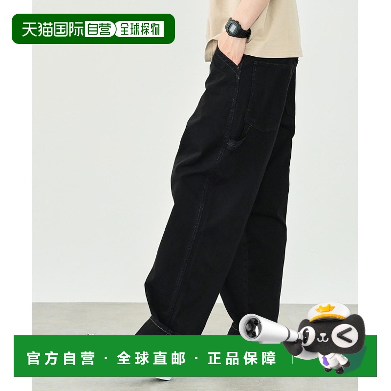 1h可退 日本直邮EDWIN STEPMARK 男女同款宽松牛仔工装裤 网络限