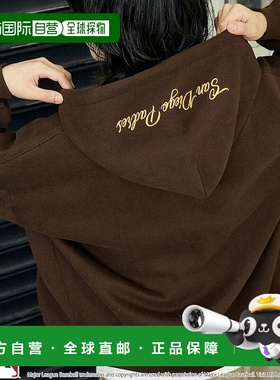 1h可退 日本直邮PUBLUX 男士 加绒加厚宽松连帽卫衣 311022080005