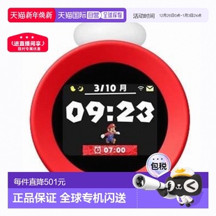 日本直邮Nintendo任天堂Alarmo闹钟时钟运动传感器有趣互动可爱风