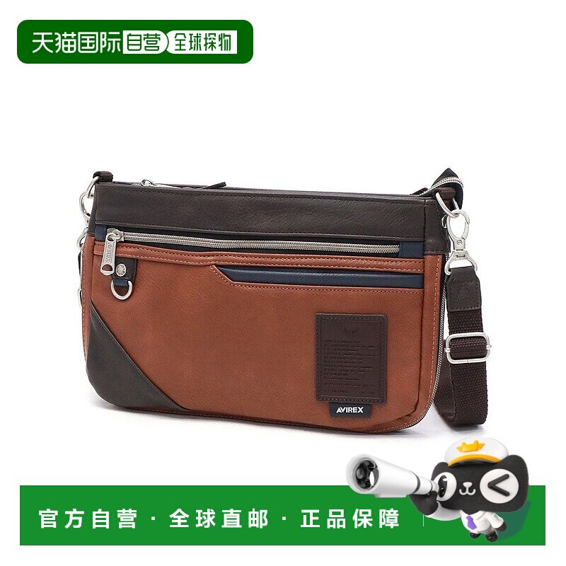 日本直邮AVIREX 可扩展STUART迷你肩背包 斜挎包 AX5006 [AV1129A