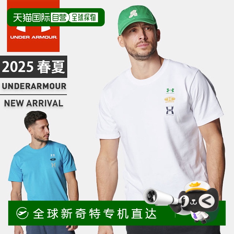 日本直邮Under Armour 男士 T 恤短袖圆领UA Heavyweight Evoluti