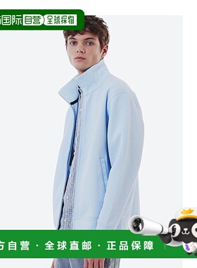 1h可退 日本直邮LACOSTE 男女同款鹿仔纹双拉链高领针织衫 SH6417