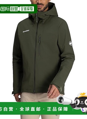 【日本直邮】猛犸象 连帽夹克 亚洲版男款 深苔绿色 1011-02520
